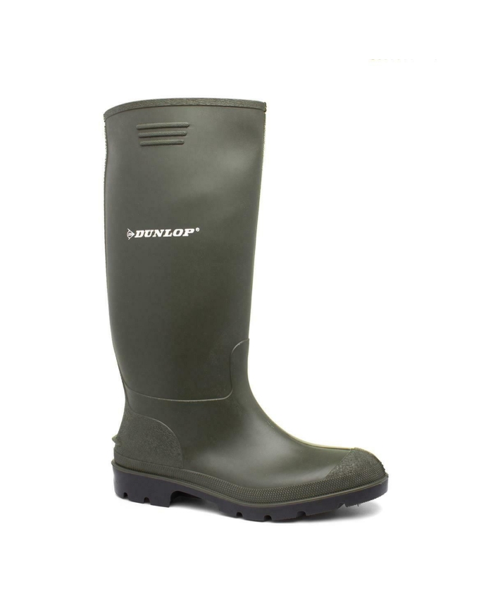 Dunlop Unisex Green Wellington Boots