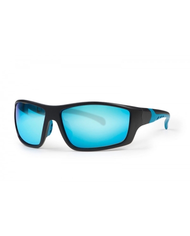 Salmo Sunglasses black/blue frame Ice Blue Lens