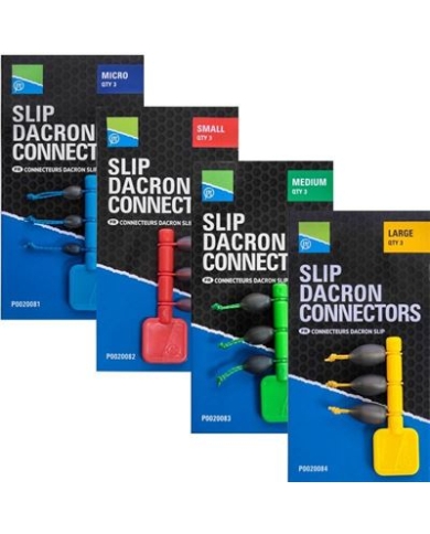 Preston Slip Dacron Connectors