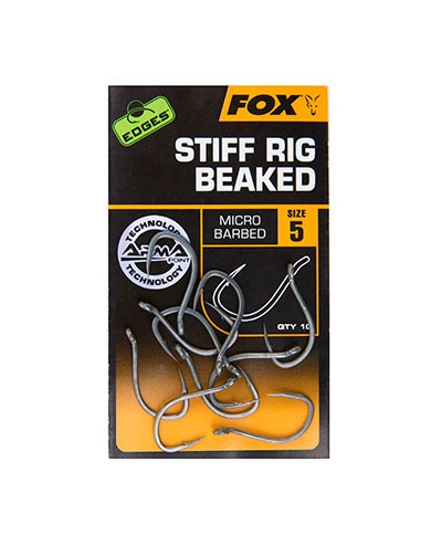 Fox Edges Stiff Rig Beaked Hooks