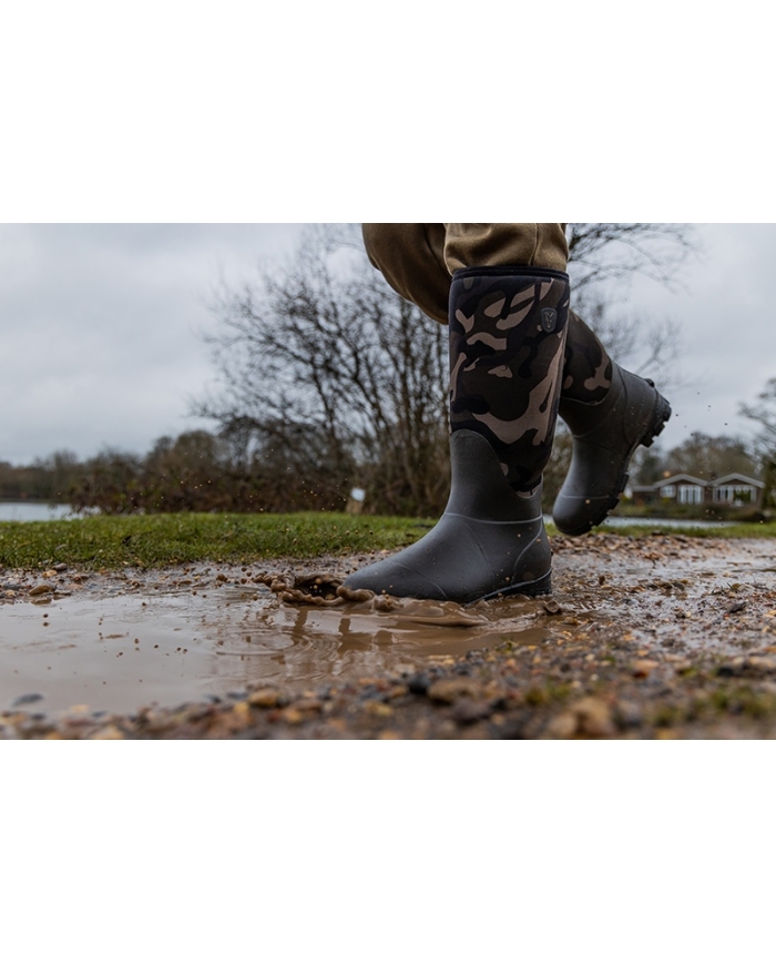 Fox Neoprene Fishing Boots Camo/Khaki
