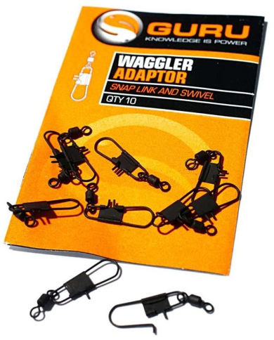 Guru Waggler Adapter Snap & Link Swivel
