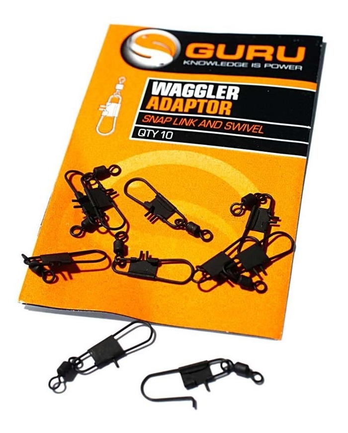 Guru Waggler Adapter Snap & Link Swivel