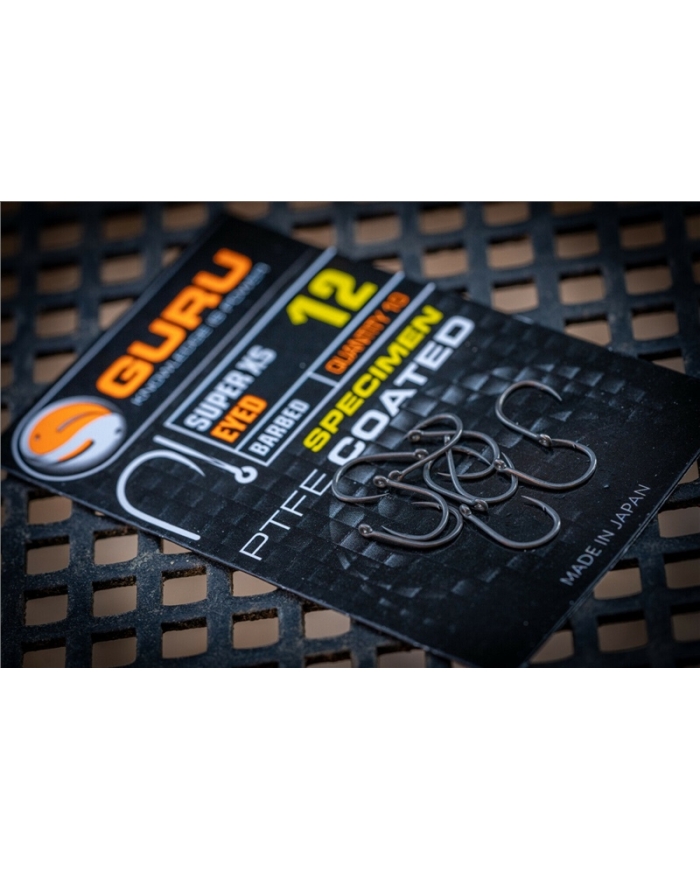 Guru Super XS Eyed Hooks Barbed
