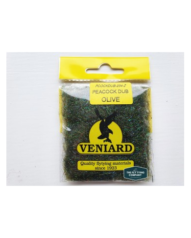 Veniard Peacock Dubbing - 6 Colours