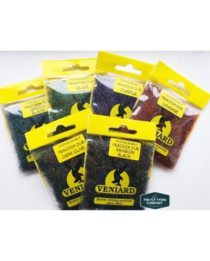 Veniard Peacock Dubbing - 6 Colours