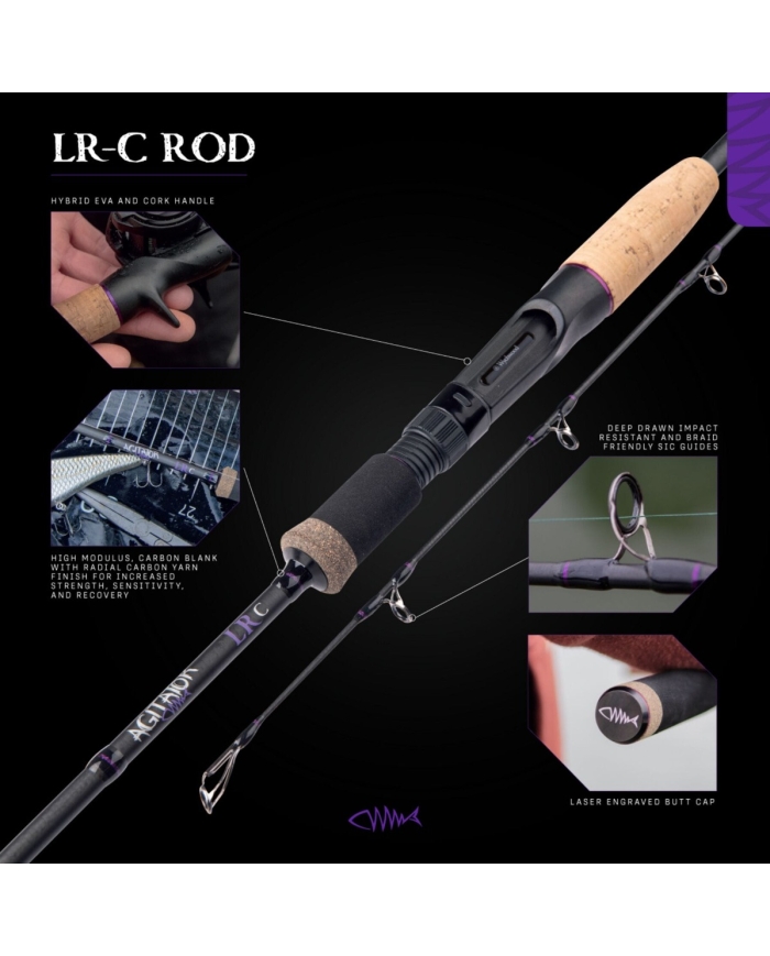 Wychwood Agitator LR-C Casting Lure Rods