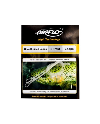 Airflo Ultra Braided Loops - Trout (2-9#)
