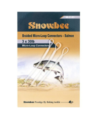 Snowbee Loop Connectors - Salmon