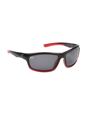 Fox Rage Black & Red Polarized Wrap Sunglasses