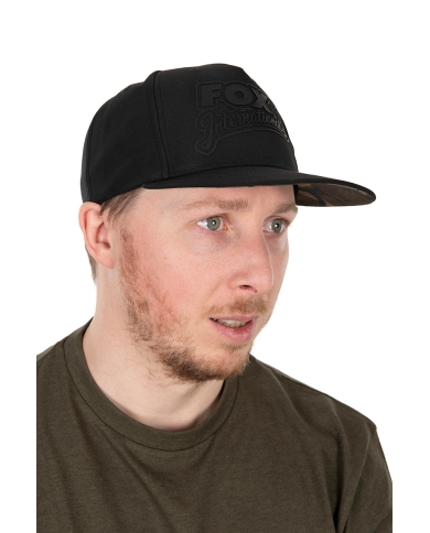 Fox Black / Camo Snapback Hat