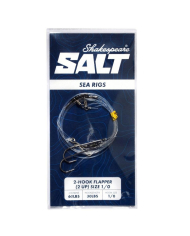 Shakespeare Salt 2 Hook Flapper 2 Up Rig