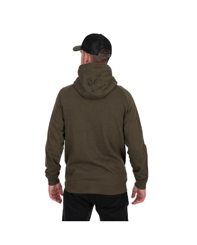 Fox Collection Lightweight Hoodie Green & Black