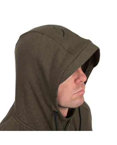 Fox Collection Lightweight Hoodie Green & Black