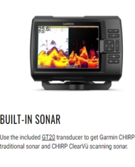 Garmin Striker Vivid 7cv + GT20-TM Transducer