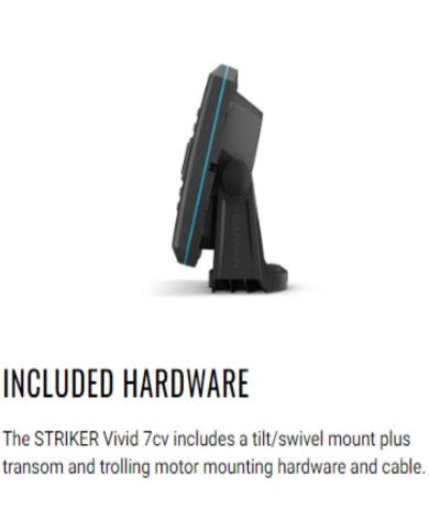 Garmin Striker Vivid 7cv + GT20-TM Transducer