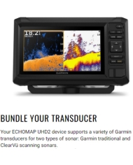 Garmin Echomap™ UHD2 7\" Chartplotter with GT24UHD-TM Transducer