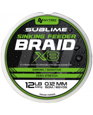 Nytro Sublime Sinking Feeder Braid