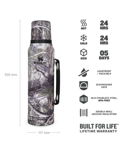 Stanley Classic Bottle 1L Camo