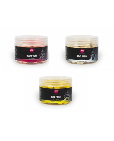 Mainline ISO Fish Fluoro Dumbell Wafters - 15mm