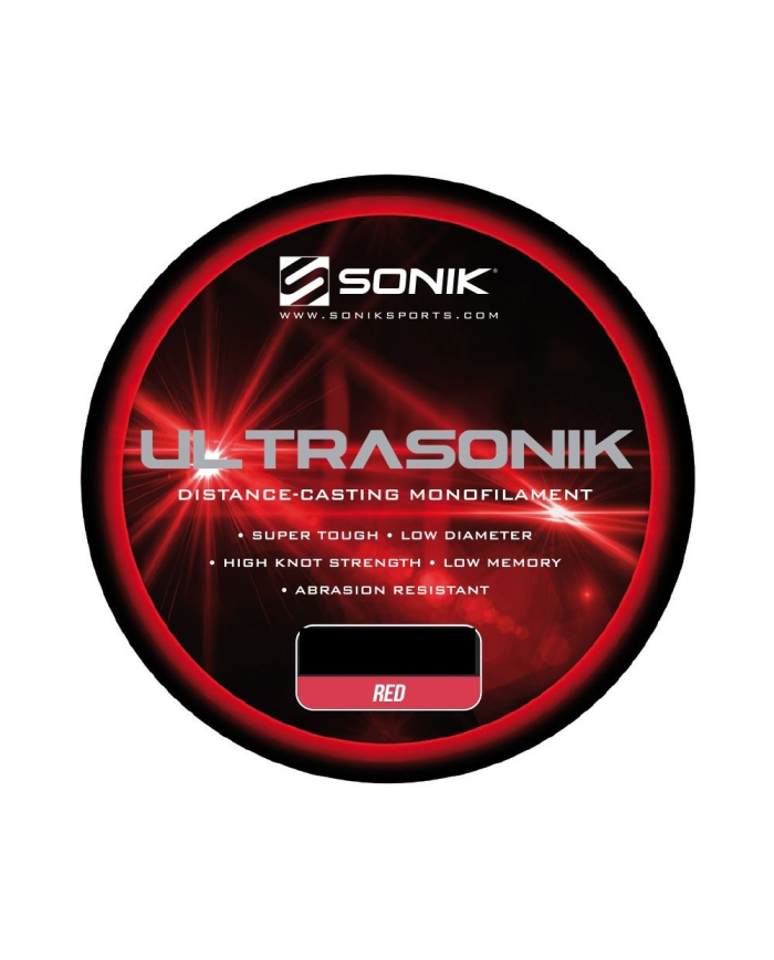 Sonik Ultrasonik Saltwater Bulk Spool: Red