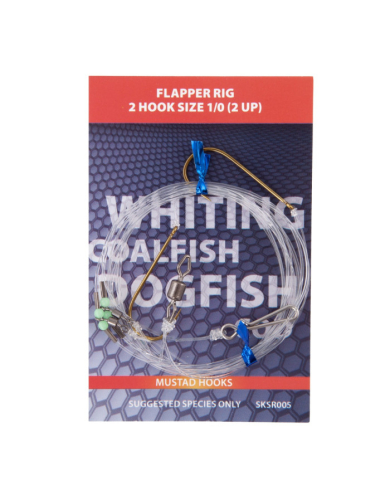 Sonik Flapper Rigs: 2 Hook Flapper