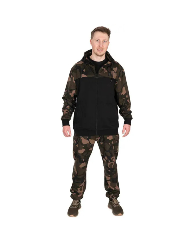 Fox Camo Logo Lightweight Split Zip Hoodie