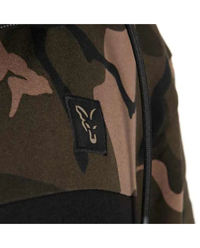Fox Camo Logo Lightweight Split Zip Hoodie