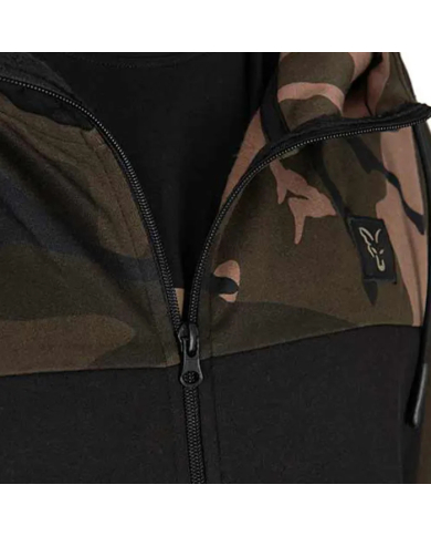 Fox Camo Logo Lightweight Split Zip Hoodie
