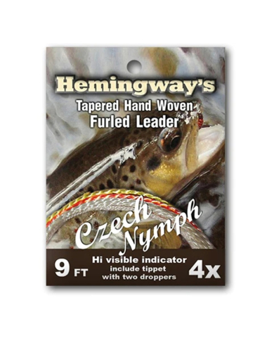 Hemingways Furled Leader Czech Nymph 4X