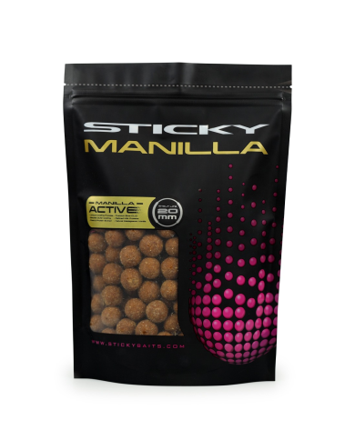 Sticky Baits Manilla Active Shelf Life Boilies 5kg 20mm