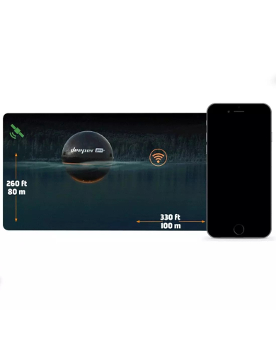 Deeper Pro Plus Sonar Fishfinder