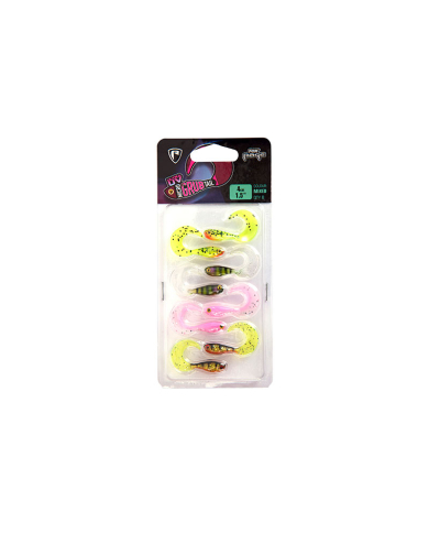 Fox Rage Ultra UV Micro Grub Tail Mixed 4cm