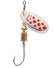 Mepps Comet Barbless Single Red Dot