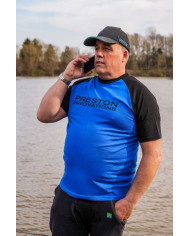 Preston Innovations Lightweight Blue Raglan T-Shirt
