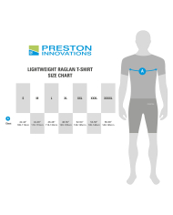 Preston Innovations Lightweight Blue Raglan T-Shirt