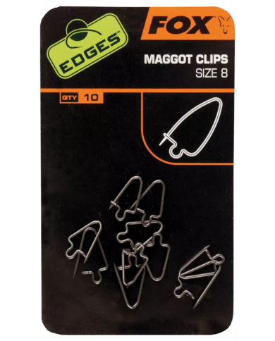 Fox Maggot Clips Size 8
