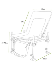 Korum Supa Lite Stretch Feeder Chair S23