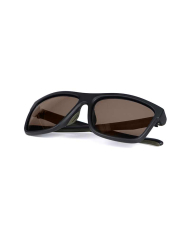 Fox Collection Green & Black Shades – Brown Lens