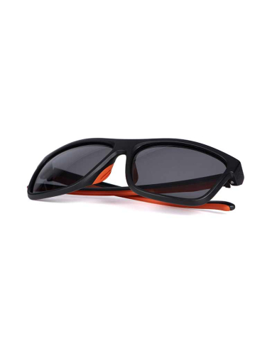 Fox Collection Black & Orange Shades – Grey Lens