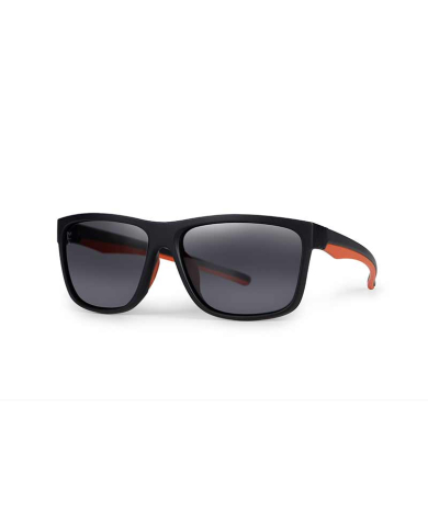 Fox Collection Black & Orange Shades – Grey Lens