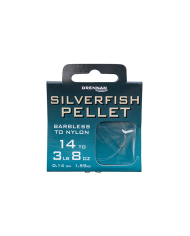 Drennan Barbless Silverfish Pellet Hooks To Nylon