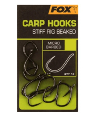 Fox Carp Hooks Stiff Rig Beaked