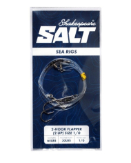 Shakespeare Salt Sea Rigs 2 Hook Flapper Size 2