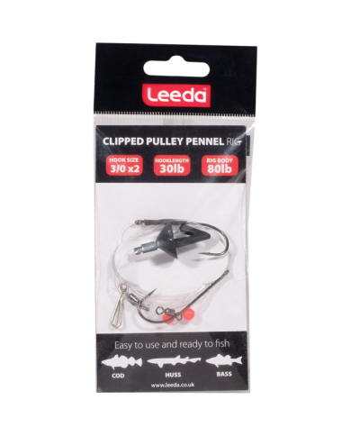 Leeda Clipped Pulley Pennel Rig