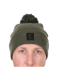 Fox Collection Bobble Hat - Green / Black
