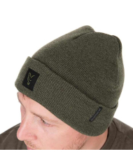Fox Collection Beanie Hat - Green / Black