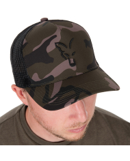 Fox Black Camo Trucker Cap
