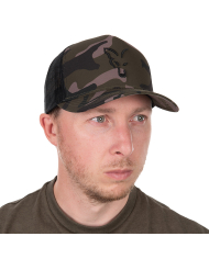 Fox Black Camo Trucker Cap
