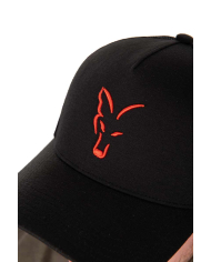 Fox Collection Trucker Cap - Black/Orange